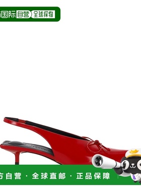 香港直邮JACQUEMUS 女士凉鞋 241FO1384036471 SS2025 红色高跟