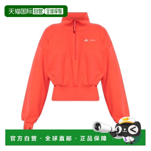 香港直邮ADIDAS 女士卫衣 JM1100 SS2026 橙色 Adid支付后1h可退