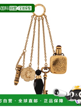 香港直邮CHLOÉ 女士手提包 CH25WCC06BCH7ZG AW2025 金色 Keychai