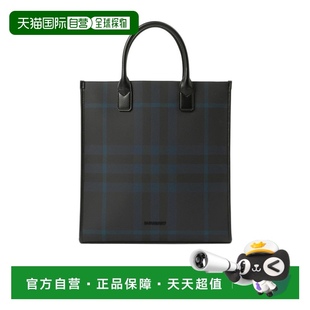 香港直邮Burberry 80740971皮质博柏利 Denny轻便竖版 手提包