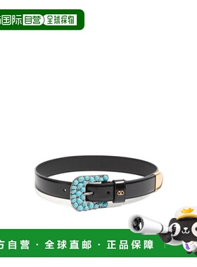 香港直邮Valentino VLOGO腰带 WT0SQ2EQV华伦天奴牛皮