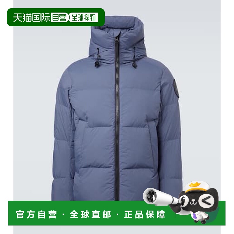 1h可退 香港直邮潮奢 Canada Goose 加拿大鹅 男士 Crofton 黑色