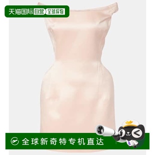 真丝缎面迷你连衣裙 1h可退 香港直邮magda butrym 女士