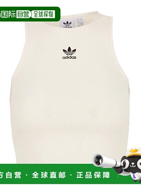 香港直邮ADIDAS 女士衬衫 IJ8257WONWHI SS2024 乳白色