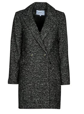 Only 女士 ONLSELENA MINNA LIFE WOOL COAT SP CC OTW 大衣 黑色