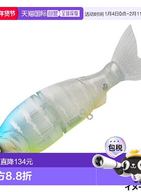 Guncraft Lure Ayuya 关节爪棘轮 184 #05 蓝背透明鲈鱼