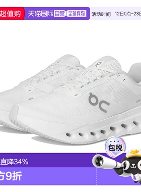 1h可退 香港直邮On 男士 Cloudsurfer Next 跑鞋 white白色 舒适