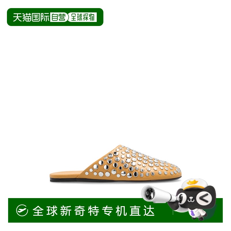 1h可退 香港直邮TORY BURCH 女士拖鞋 1670490250 AW2025 浅棕色