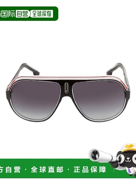 自营Carrera Speedway/N 男式飞行员黑框灰色渐变色 63-12-130 太