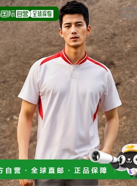 日本直邮 ZETT BOT741 棒球 T恤棒球衬衫棒球服训练草棒球白色 ZE