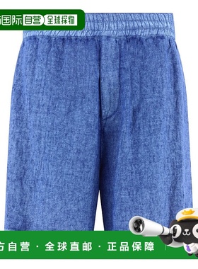 香港直邮BURBERRY 男士休闲裤 8081793 AW2024 蓝色 BURBERRY Lin