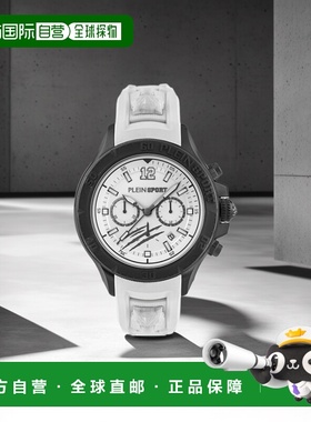 自营 plein sportWarrior Tech 计时腕表 - 白色/黑色/白色 美国