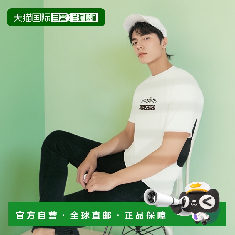 韩国直邮MALBON GOLF男士T恤M5111LRS16WHT MALBON X UNDEFEATED