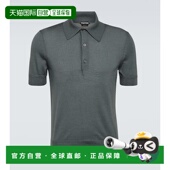 羊绒真丝Polo衫 香港直邮Tom 000998 福特 男士 Ford 汤姆