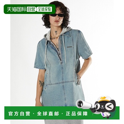 1h可退 日本直邮PRANK PROJECT 女士牛仔拉链宽松上衣 3124131562