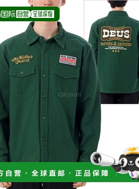韩国直邮DEUS 系带衬衫 (DMF245670-HLG) 外