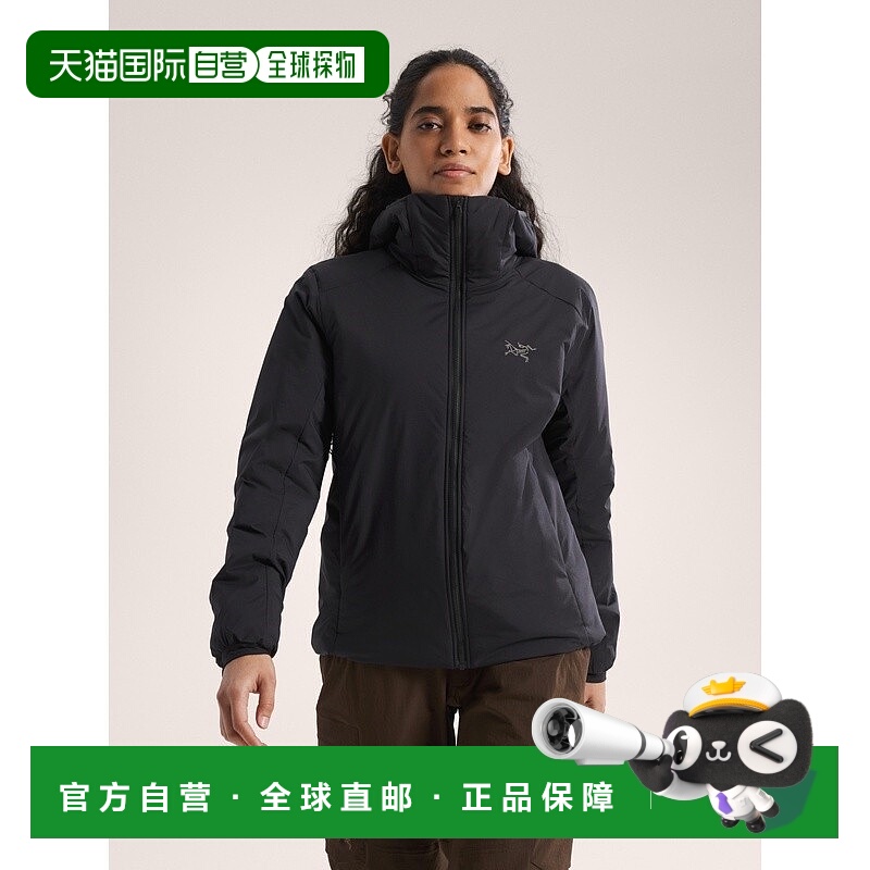 自营欧洲直邮ARCTERYX 女士Atom SV连帽夹克始祖鸟外套