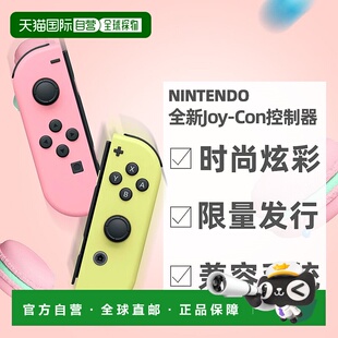 日本直邮Nintendo任天堂全新法式 Con手柄 马卡龙色柔和色彩Joy
