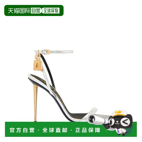 香港直邮TOM FORD 女士凉鞋 W2272LSP014GTAA AW2026 银色 LAMINA