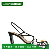 香港直邮潮奢 black黑色 CastaÑer 1h可退 女士 凉鞋 舒适时尚