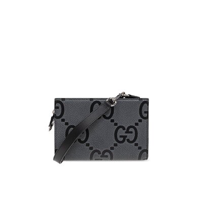 GUCCI 男士单肩包 795240AAECE1046 SS2025 灰色 PORTAFOGLI