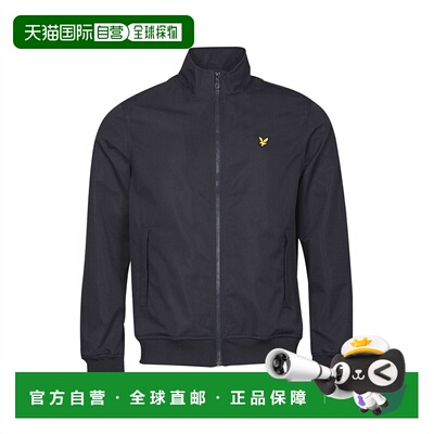 Lyle & Scott  MESH BACKED FUNNEL NECK JACKET 男士服夹克
