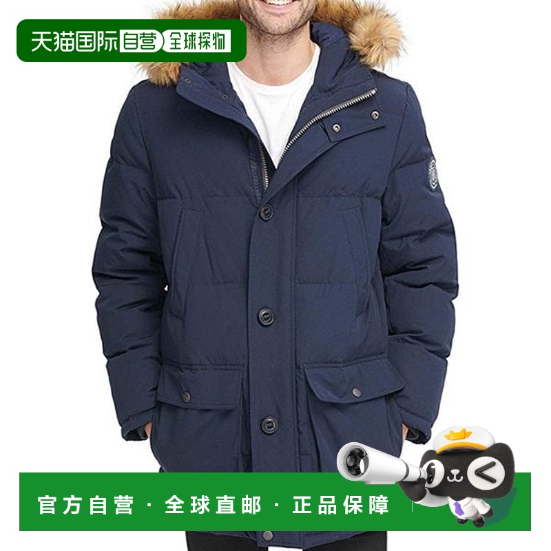 韩国直邮TOMMY HILFIGER 汤米-希尔费格纯棉混纺加绒毛衣 158AP46