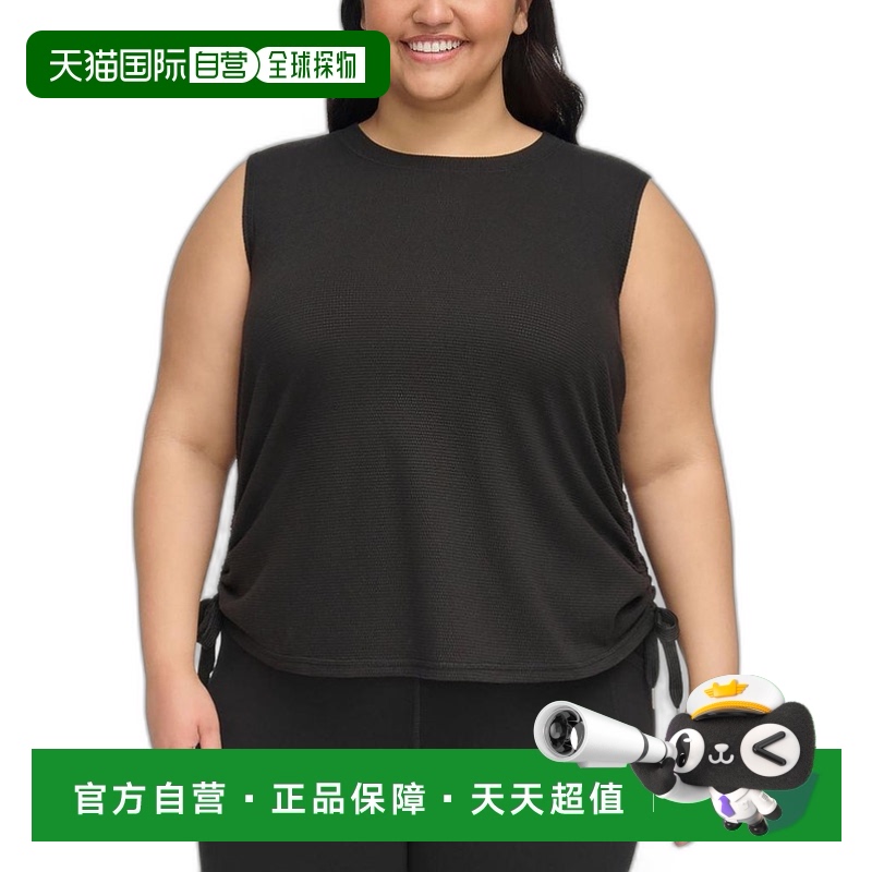 【美國直郵】Calvin Klein Performance Plus 女士褶皺針織套頭衫