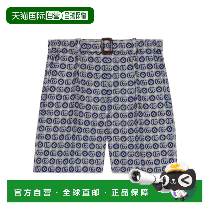 1h可退 香港直邮gucci 儿童 运动裤短裤
