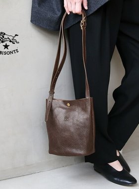 日本直邮54202-3-05811IL BISONTE 新西兰单肩包