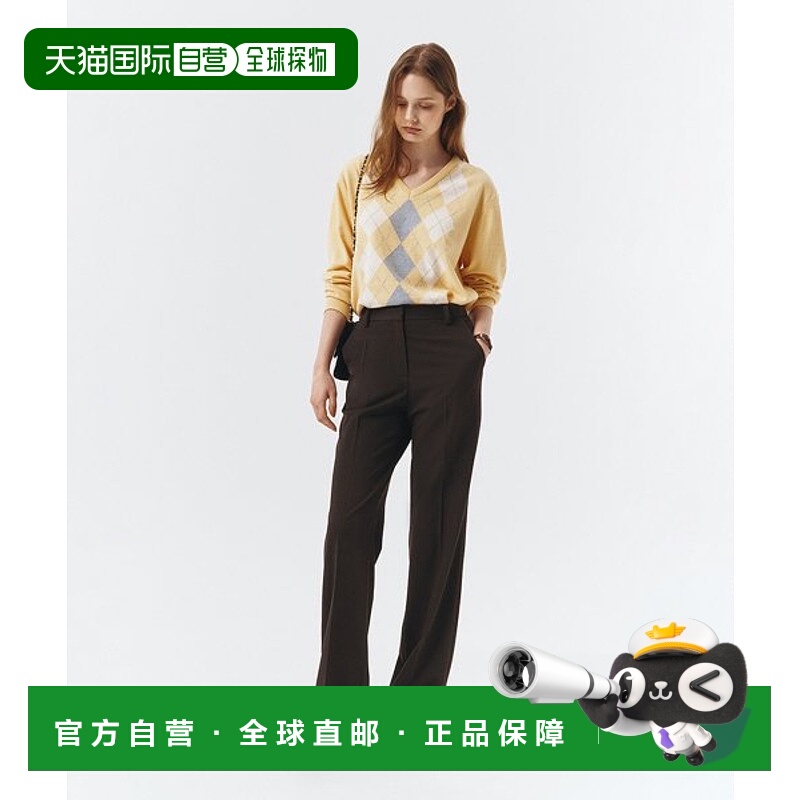 韩国直邮Dunst2023秋冬新品中性风经典女款西装裤UDPA3C202W2