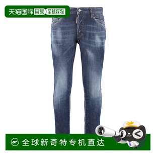牛仔褲 1h可退 男士 S74LB1133S30342470 香港直郵DSQUARED2 AW202