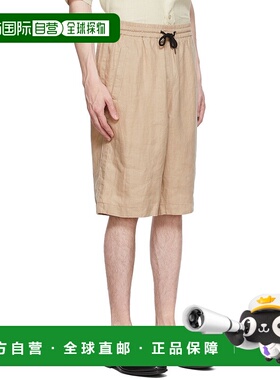 香港直邮Giorgio Armani 徽标短裤 2SGPB017T036QU6R2NUDE