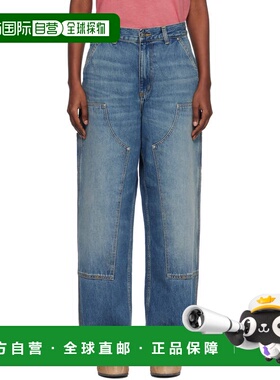 1h可退 香港直邮CARHARTT WIP 女士 蓝色 Brandon Double Knee 牛