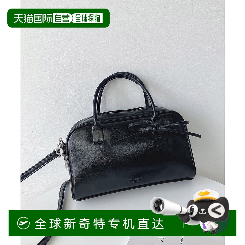 1h可退 日本直邮AS KNOW AS plus女士2WAY拉链蝴蝶结迷你手提包 Z