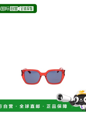 香港直邮DIOR 女士眼镜 DIORGLOWS1I35B0 AW2025 蓝色 全框太阳镜