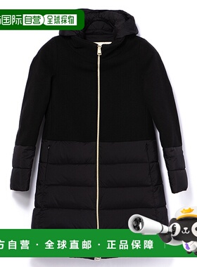 日本直邮HERNO女士羽绒服中长款连帽大衣 PI001760D 39601 9300