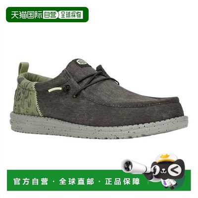 自营hey dudeMen’S Wall Funk Desert Landscape Shoes In Black