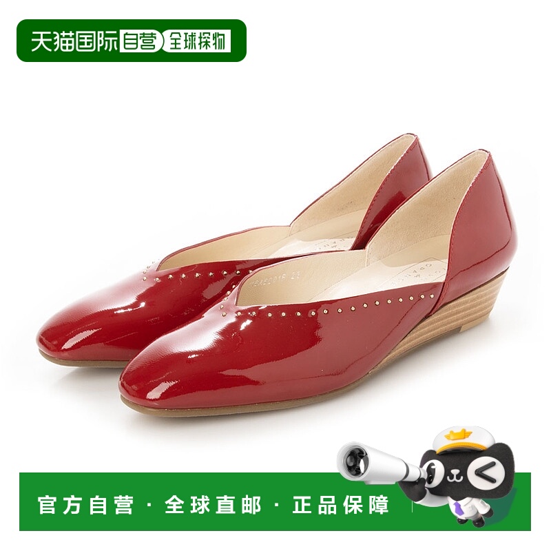 【日本直邮】YOSHITO de ORANGE 跟鞋 (REDE)女鞋浅口单鞋