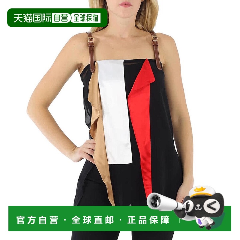 【美国直邮】burberry 女士 皮质外套