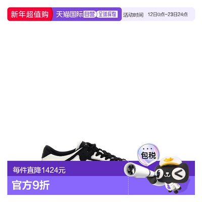 1h可退 香港直邮AMIRI 女士 'Skel Top Low' 运动鞋 AWFOSR1081BL