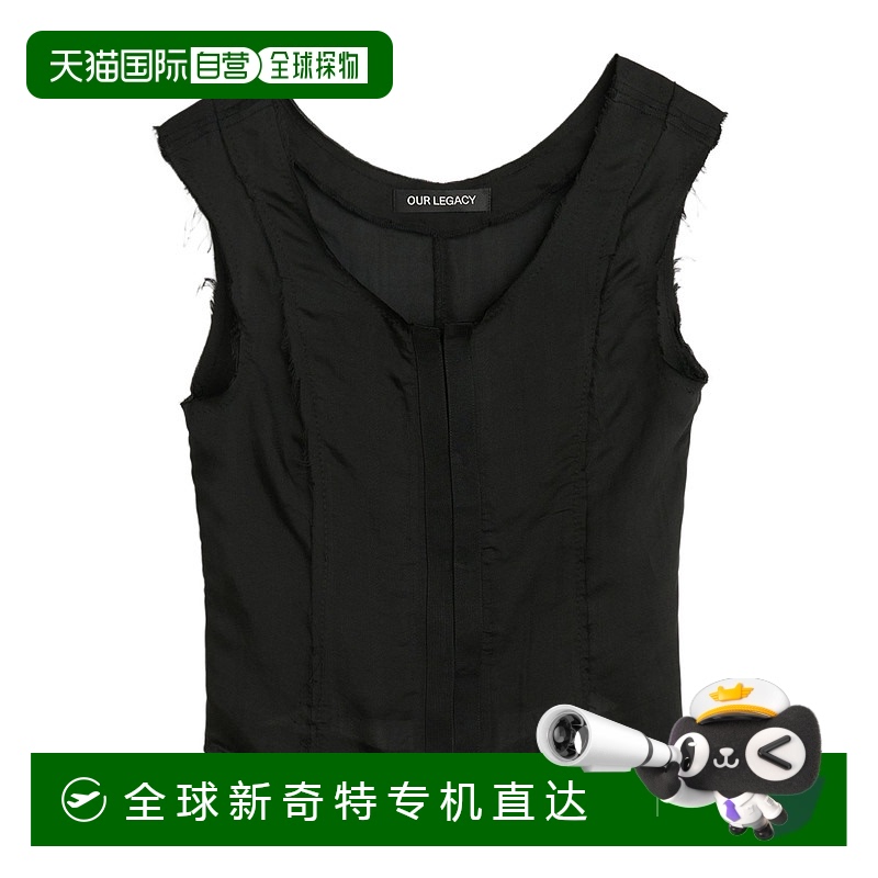1h可退 香港直邮OUR LEGACY 女士背心吊带 W4242FN AW2024 黑色