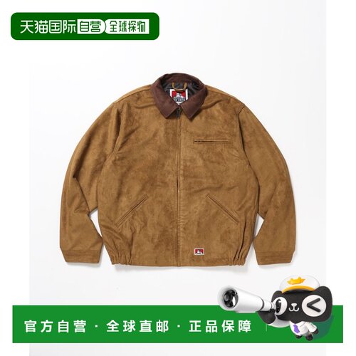 日本直邮BEN DAVIS 男女同款 仿麂皮工装夹克 263【付后1h可退】