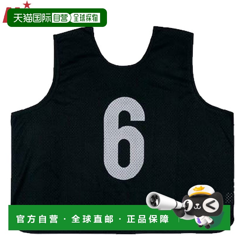 日本直邮MIKASA 运动背心黑色GJL2BK纯色运动背心非常适合俱乐部