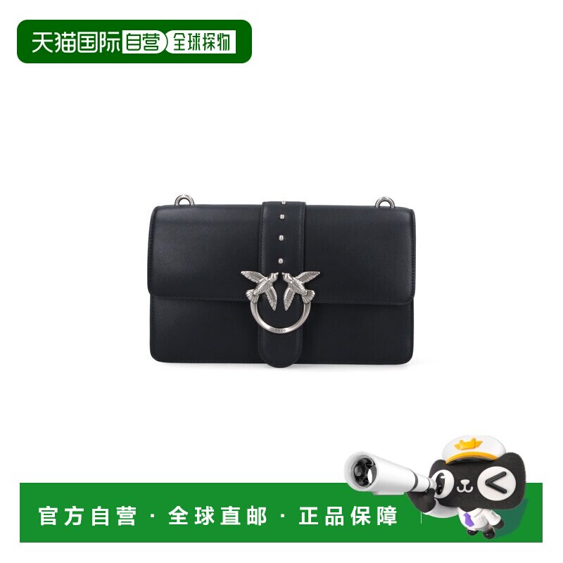 1h可退 香港直邮Pinko 品高 女士 Logo 饰牌链条斜挎包 105857A0F