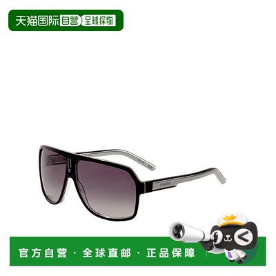 自营Carrera Men's Black Crystal White Grey 62mm Sunglasses -