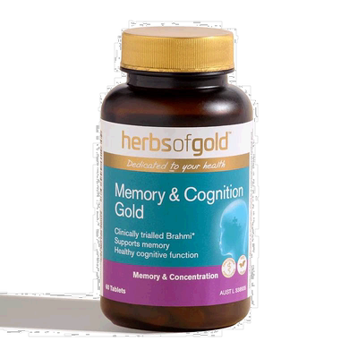 澳大利亚直邮Herbs Of Gold和丽康黄金记忆宝心脑健康营养60片