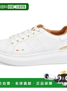 日本直邮Arnold Palmer 女士运动鞋厚底轻便低帮时尚白色运动鞋青