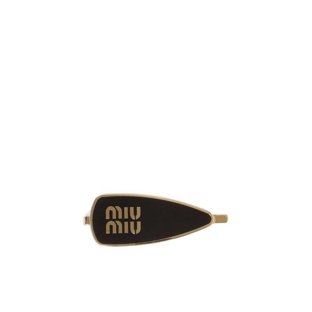 Miu Miu 缪缪 女士 正面徽标发夹 5IF1472F6T图片