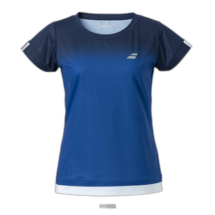 Babolat 网球羽毛球服女士短袖衬衫短袖衬衫女士BWG2332C